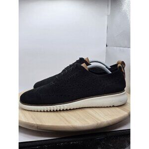 Cole Haan Mens 2.ZeroGrand Stitchlite C27568 Black‎ Oxford Shoes Size 9M
